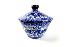 G55 Bunzlau Potje Schuin 1487X Suikerpot